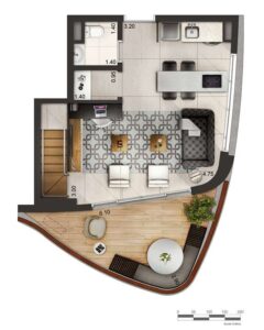 Apartamento Duplex | Inferior P2