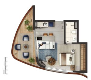 Apartamento |  A P3